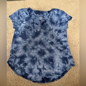 american eagle vintage flowy shirt